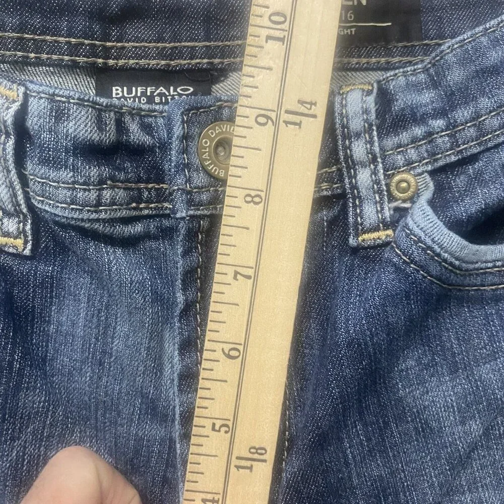 Buffalo David Britton Driven Size‎ 16 Straight Leg (29x29) Medium Wash